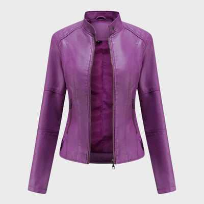 Romina | Casual Leather Jacket